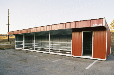 Portable Calving Barns